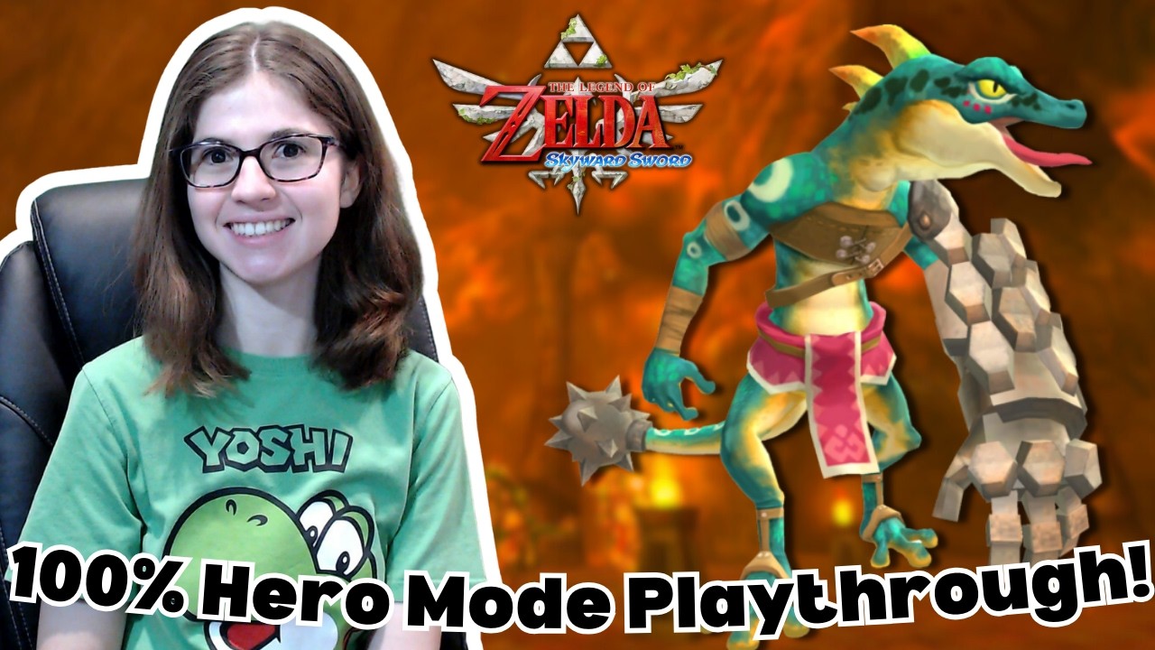 🔴LIVE🔴Heading into Eldin Volcano! |The Legend of Zelda: Skyward Sword 100% Hero Mode|