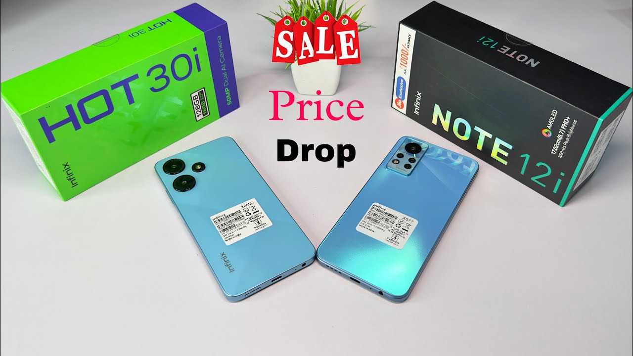 Infinix Hot 30i 🆚 Infinix Note 12i ⚡ Unboxing & Comparison || Camera || Price Drop Summer sale 🔥