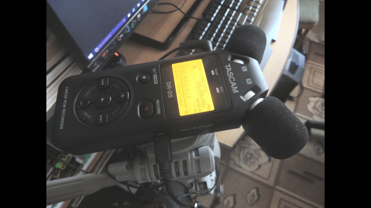 Обзор Tascam DR-05 + Тест звука