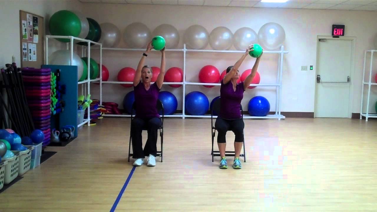 OLDER ADULT SEATED BALL