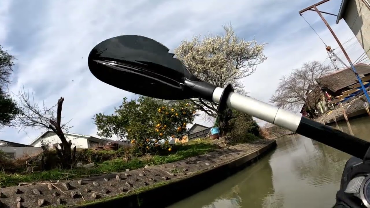 西の湖パックラフト