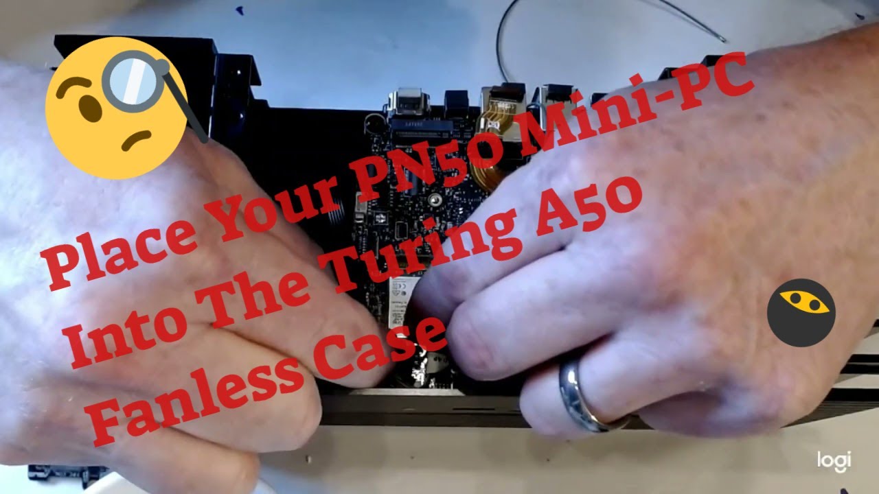 ASUS PN50 install into Akasa Turing A50 Case