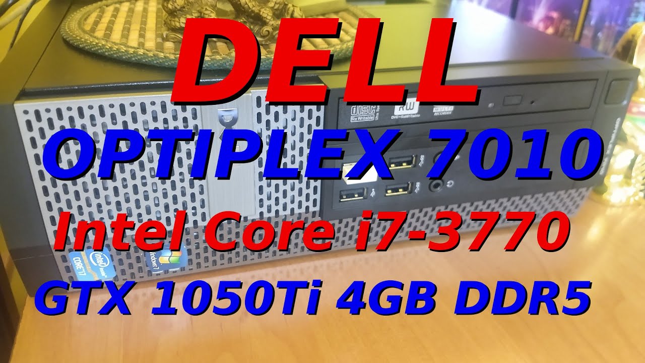 DELL Optiplex 7010 - pierwsze odpalenie