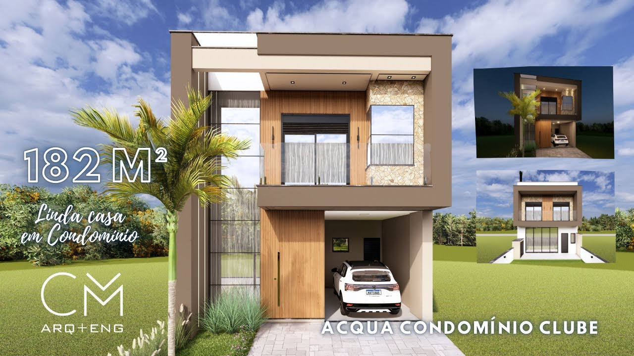 🏡 Linda Casa em Condomínio com 182 m² - Lote 67 - Acqua Condomínio Clube - Deltaville - Biguaçu