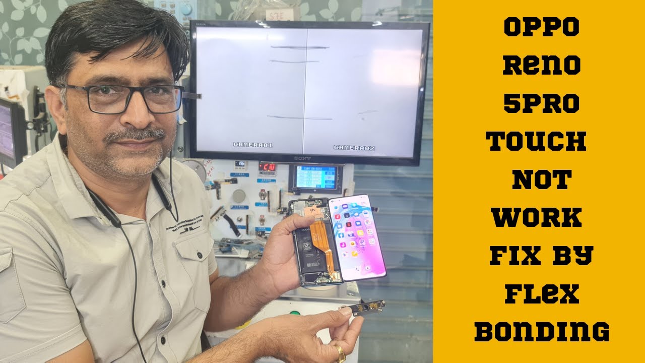 Oppo reno5pro touch screen not work fix ||flex bonding||reno 5 pro touch restoration||mobile repair