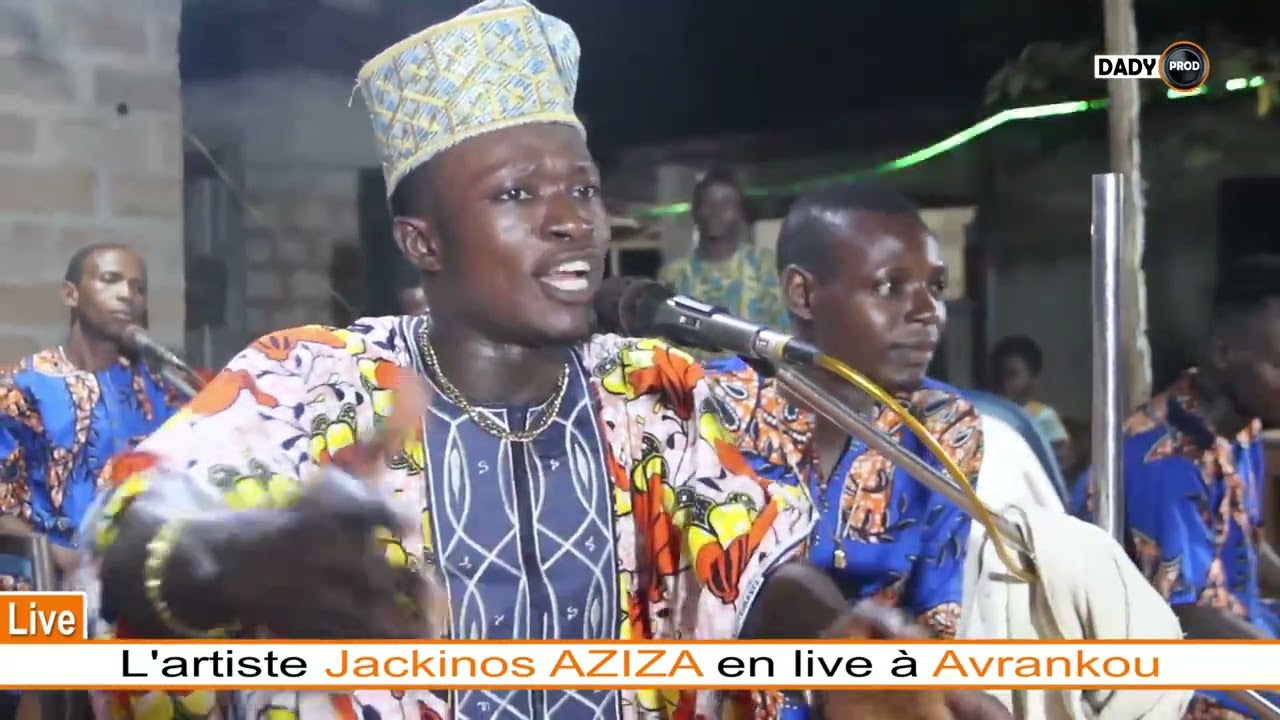 Jackinos Aziza en live avec des belles mélodies avoir mes chers abonnés