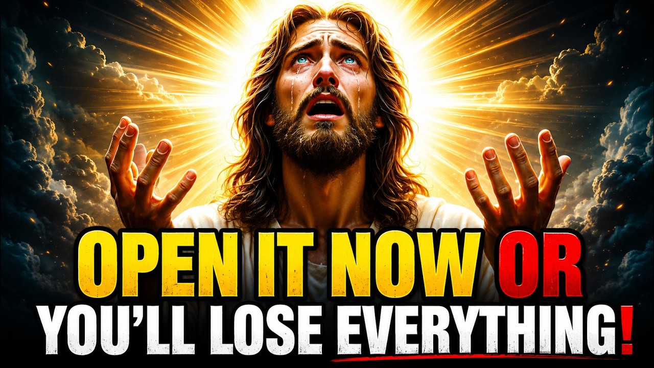 Son, Only Seconds Left! God Is Sending You This Urgent Message | God's Word Today