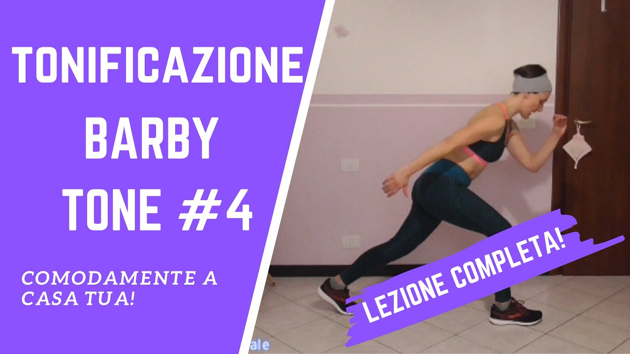 Lezione di tonificazione con musica. Barby TONE #4|La mia vita naturale