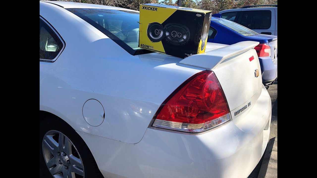 2006-2013 IMPALA rear speaker replacement!