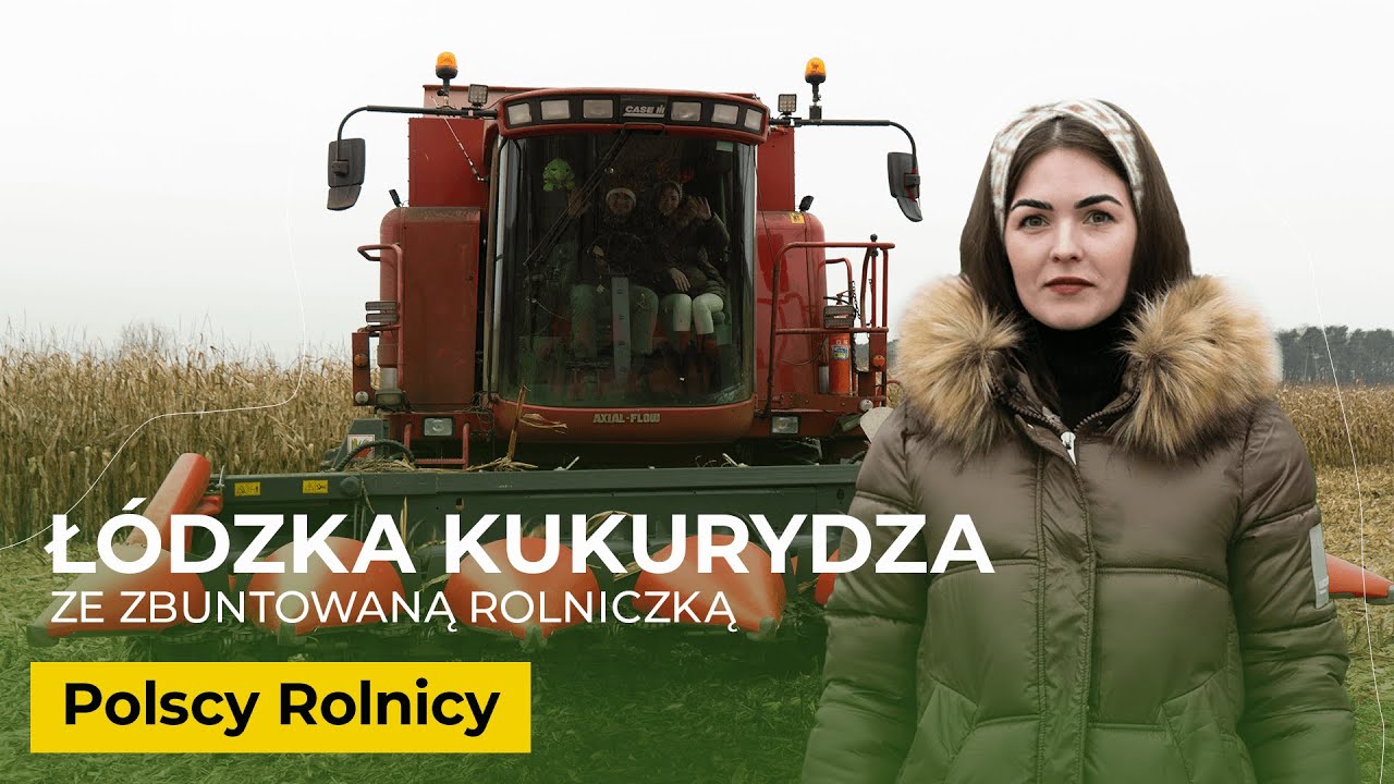 ZBUNTOWANA ROLNICZKA odwiedza łódzkie gospodarstwo Macieja | Polscy Rolnicy