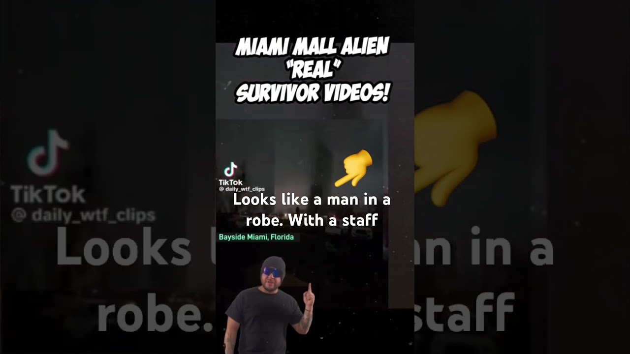 Miami Mall Alien | Portal opened | Giant? | Miami weather