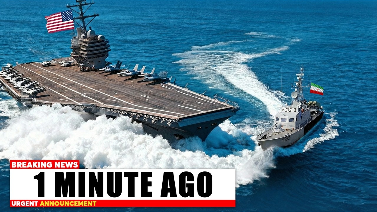 3 Iranian Fast Boats Challenged a U.S. Carrier Group — Then This Happened…