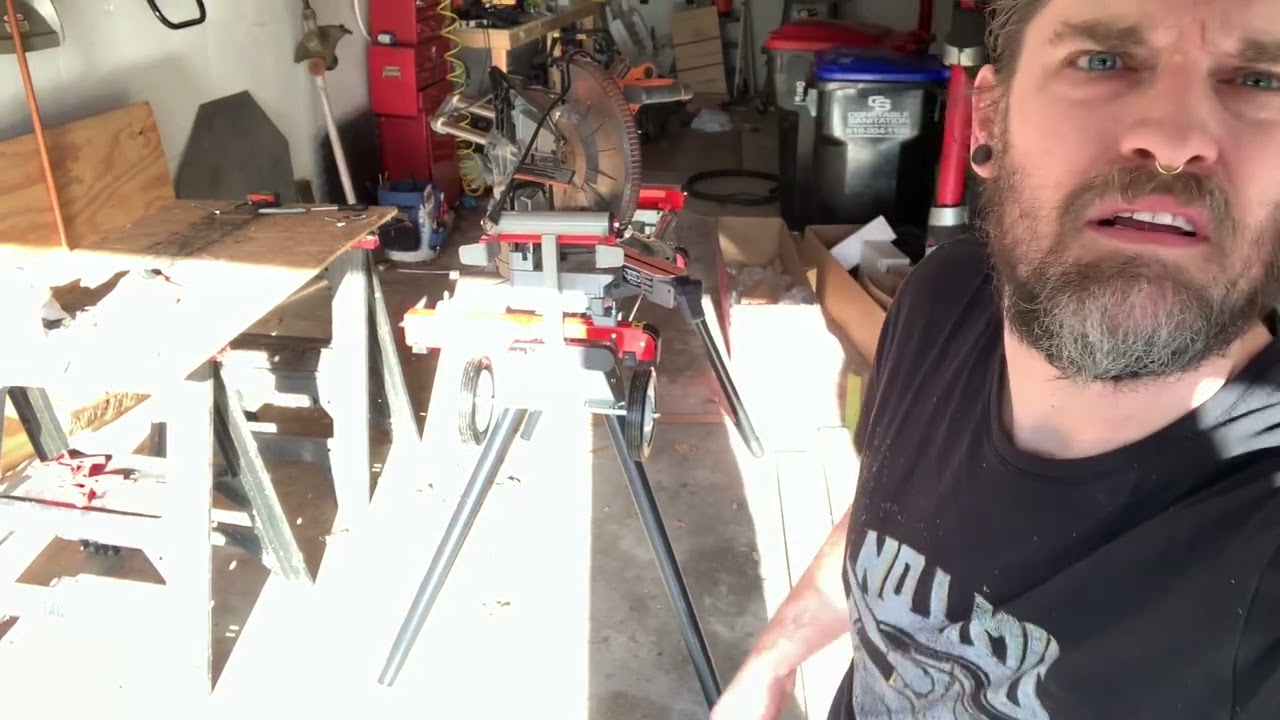 Harbor Freight Bauer Miter Saw Stand