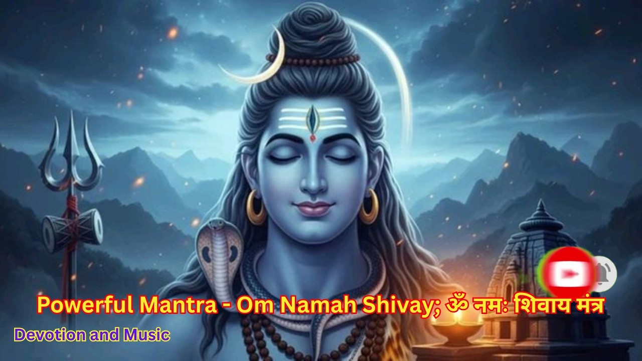 Powerful Mantra - Om Namah Shivay; ॐ नमः शिवाय मंत्र