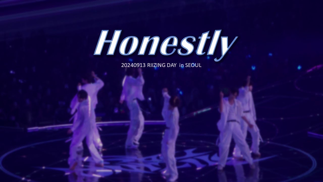 [4K] 20240913 RIIZING DAY in SEOUL / RIIZE - Honestly (독무 FOCUS)