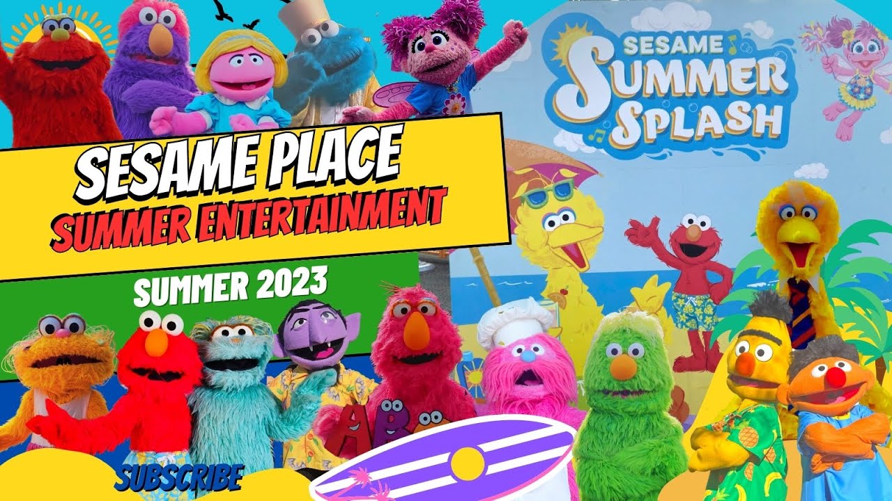 Sesame Place 2023 Summer Entertainment Compilation