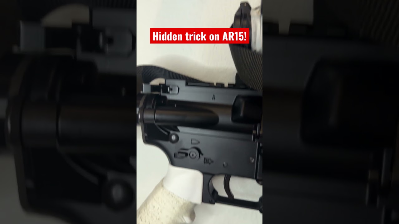 Скрытый трюк на AR-15 🤯 #шорты