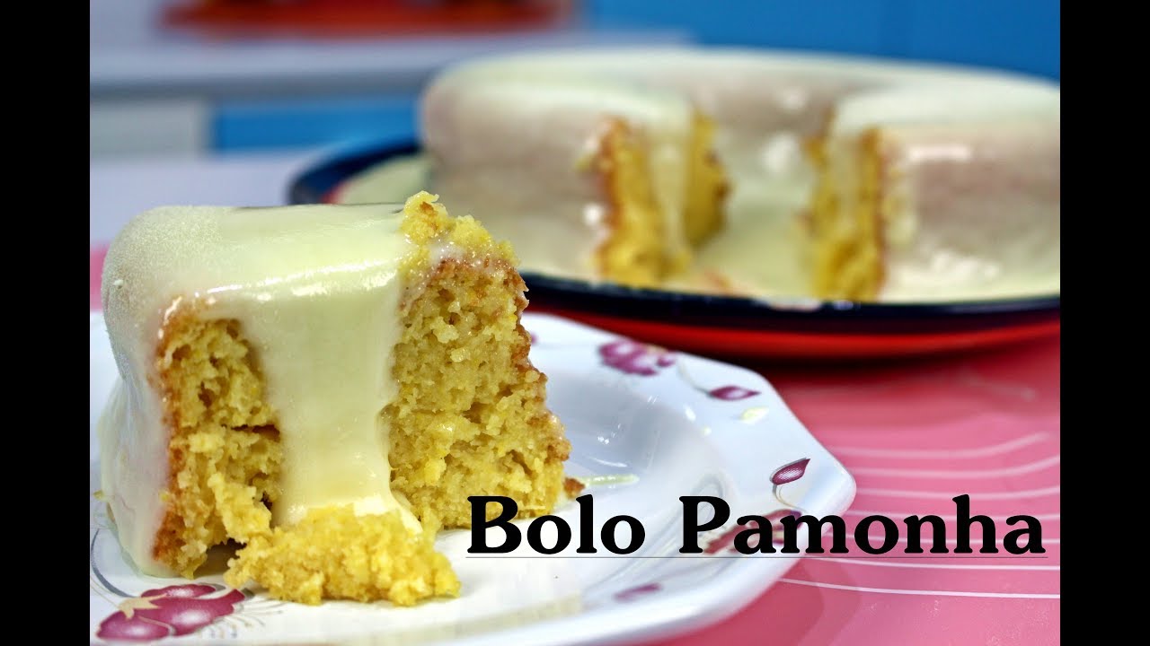Um Maravilhoso Bolo Pamonha com fondan de Ninho