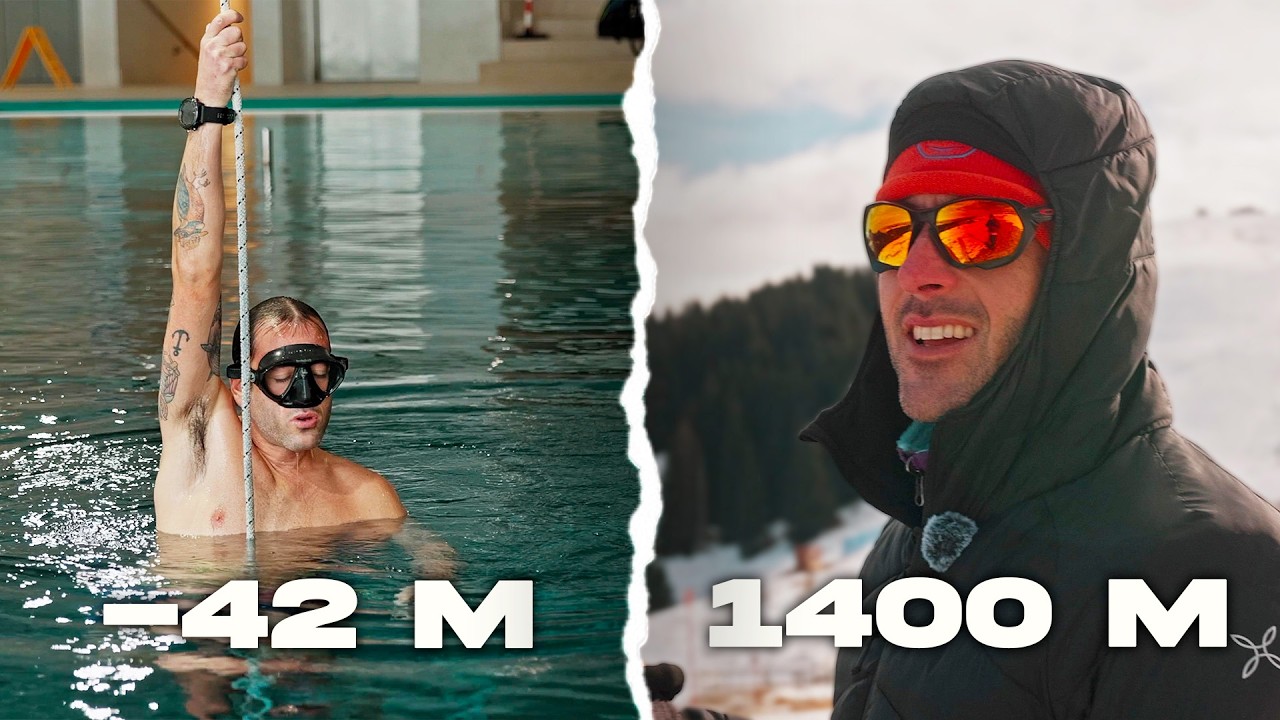 DA +1400M A -42M IN APNEA - IL VIAGGIO DELLE ACQUE TERMALI