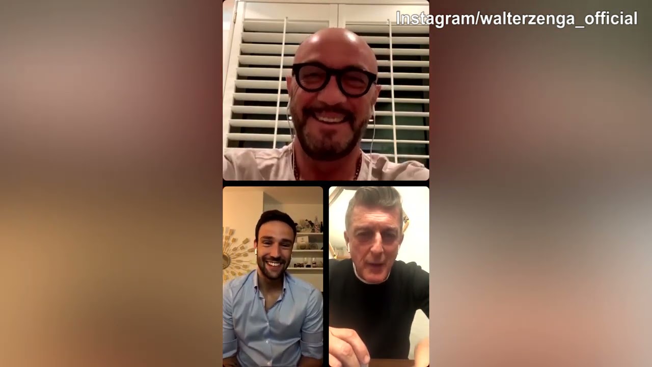Zenga e Pagliuca in diretta Instagram: 