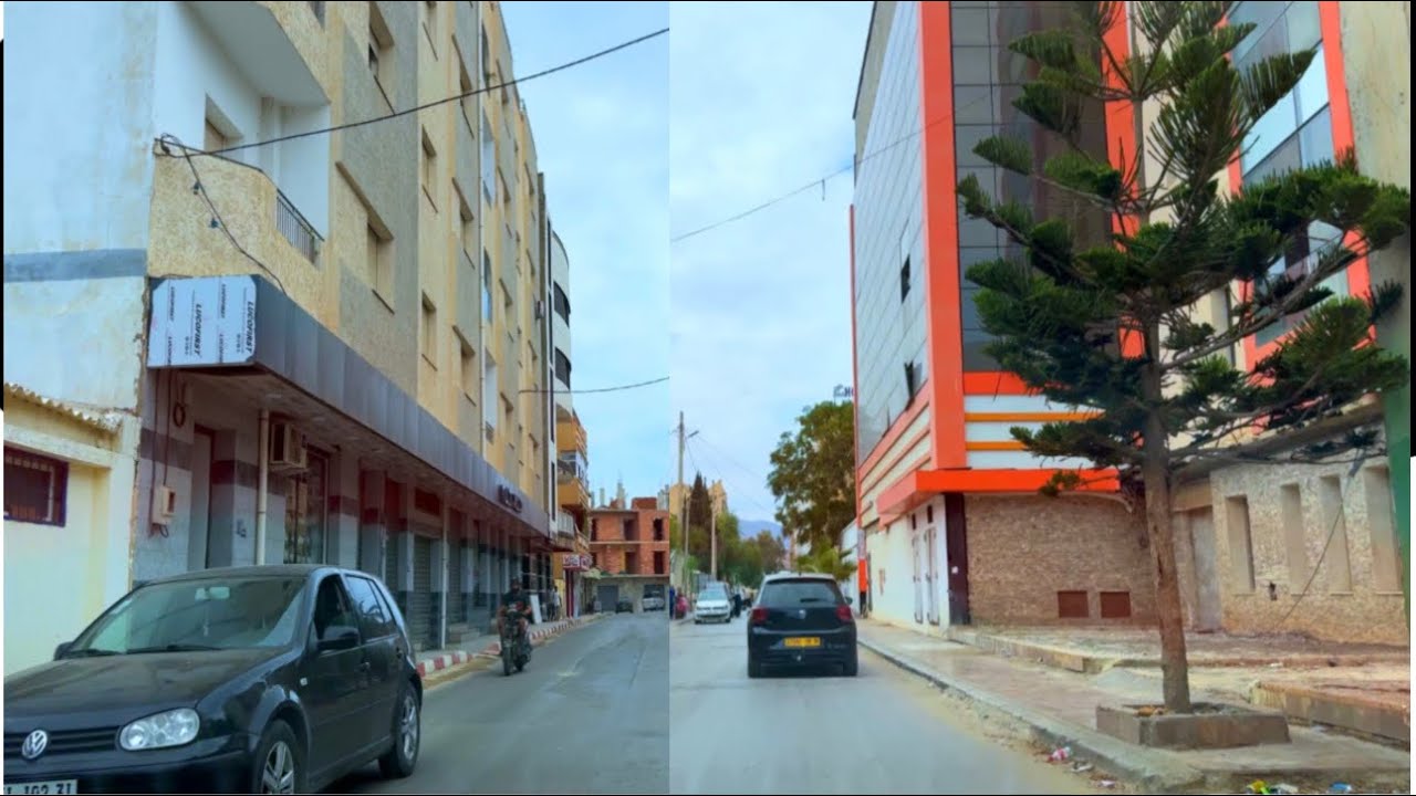 عين الترك وهران: جولة بالسيارة في بعض الشوارع