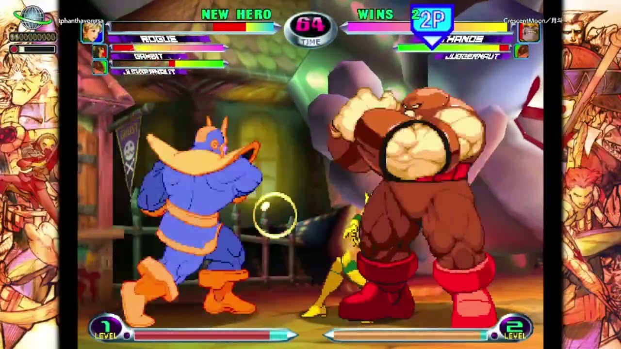 [Marvel vs Capcom 2]マブカプ２Steam対戦35[mvc2]