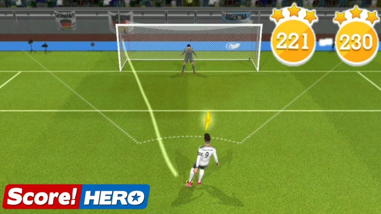 Score! Hero &mdash; Уровни 221&ndash;230 &mdash; 3 звезды