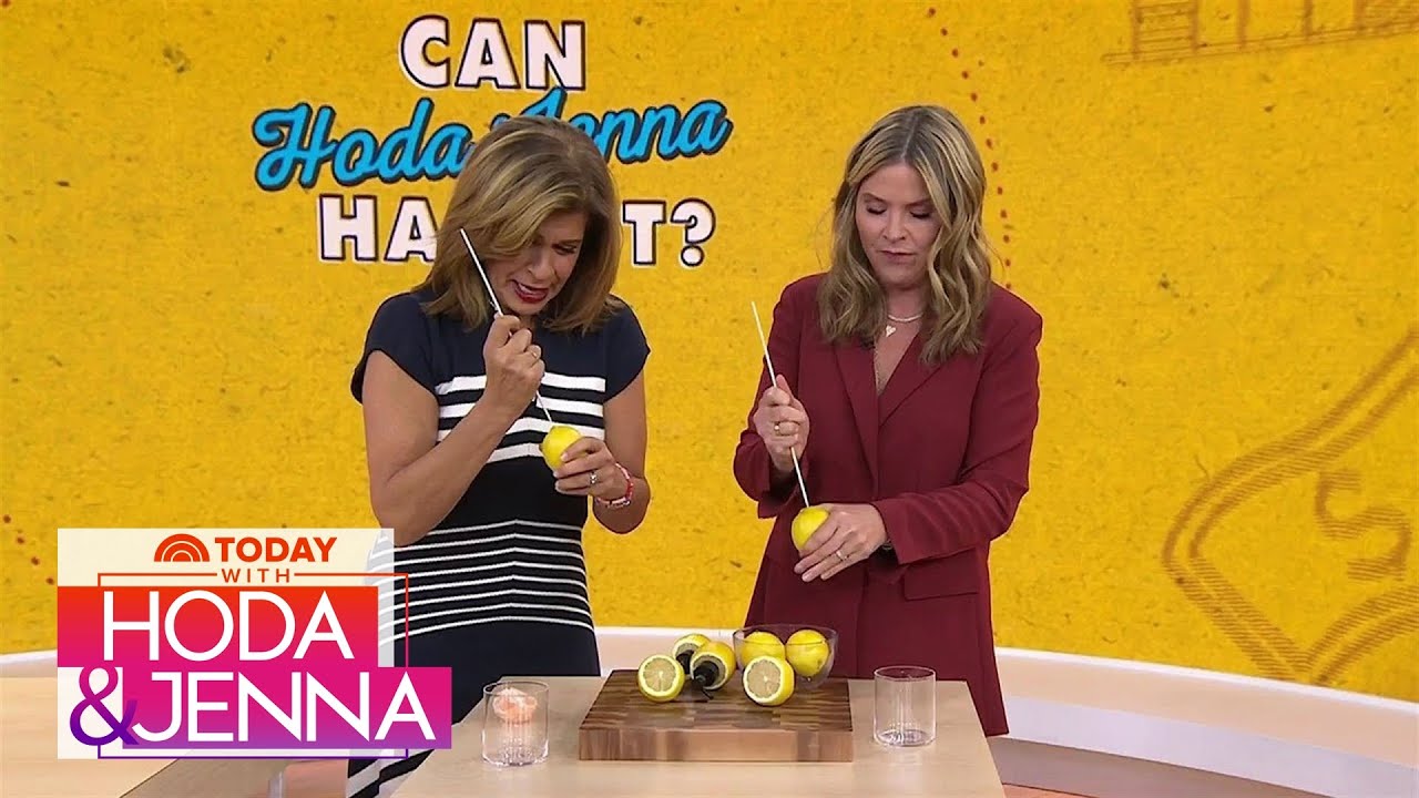Hoda and Jenna try viral hacks for some of Hoda's favorite things