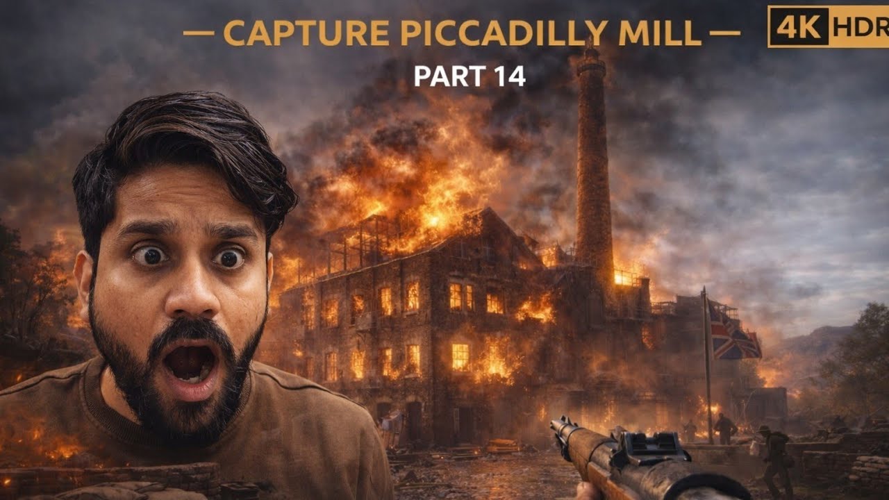 Ambush at Piccadilly Mill 🤫 Battlefield 1 Part 14 (4K HDR Walkthrough)