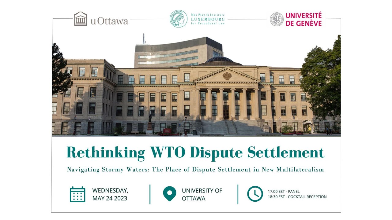 Rethinking the WTO Dispute Settlement System