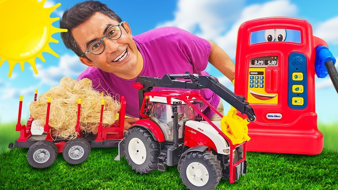Nail Baba ile Araçlar – Puzzle, Traktör ve İş Makineleri