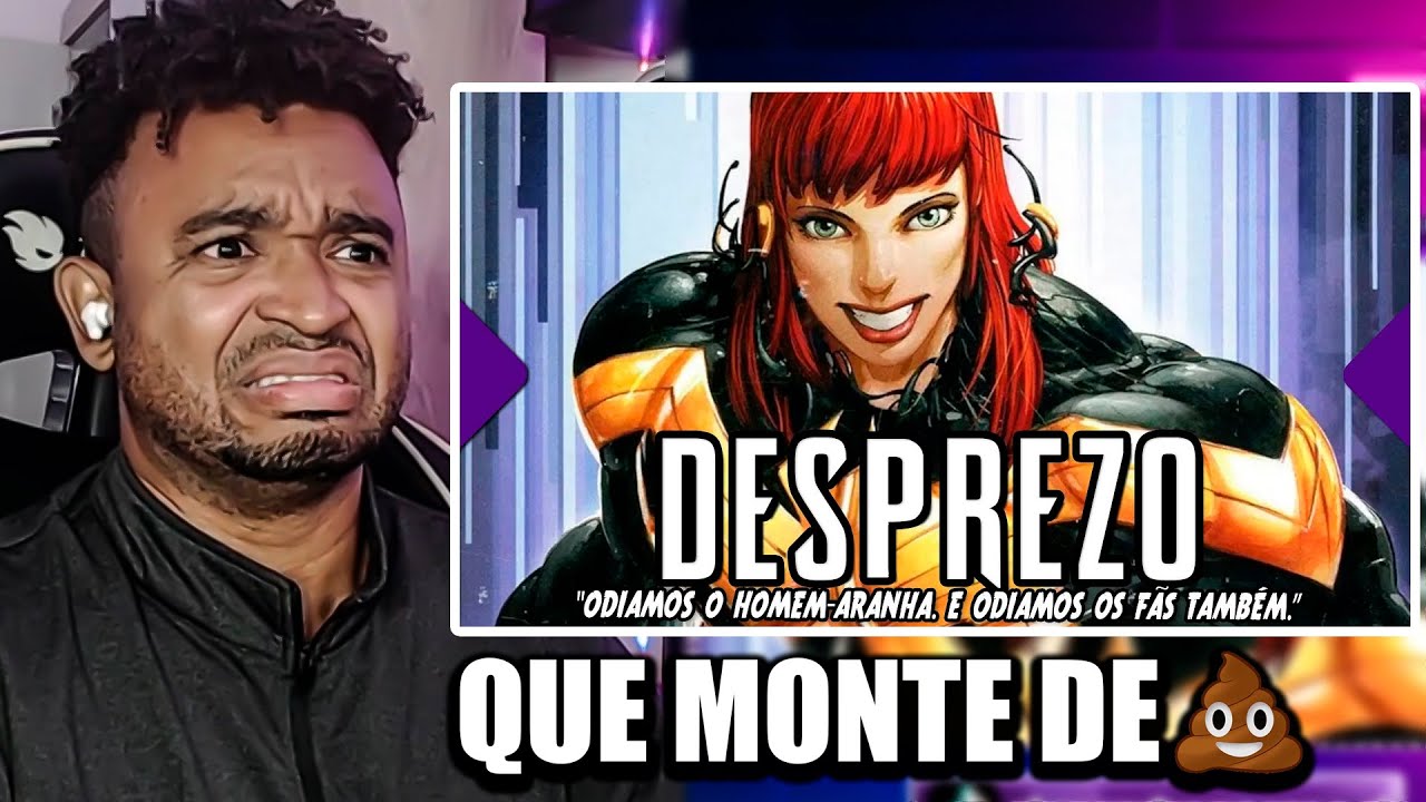 A Marvel ODEIA o Homem-Aranha e os seus Fãs. | ALEXANDRE NA ÁREA #react