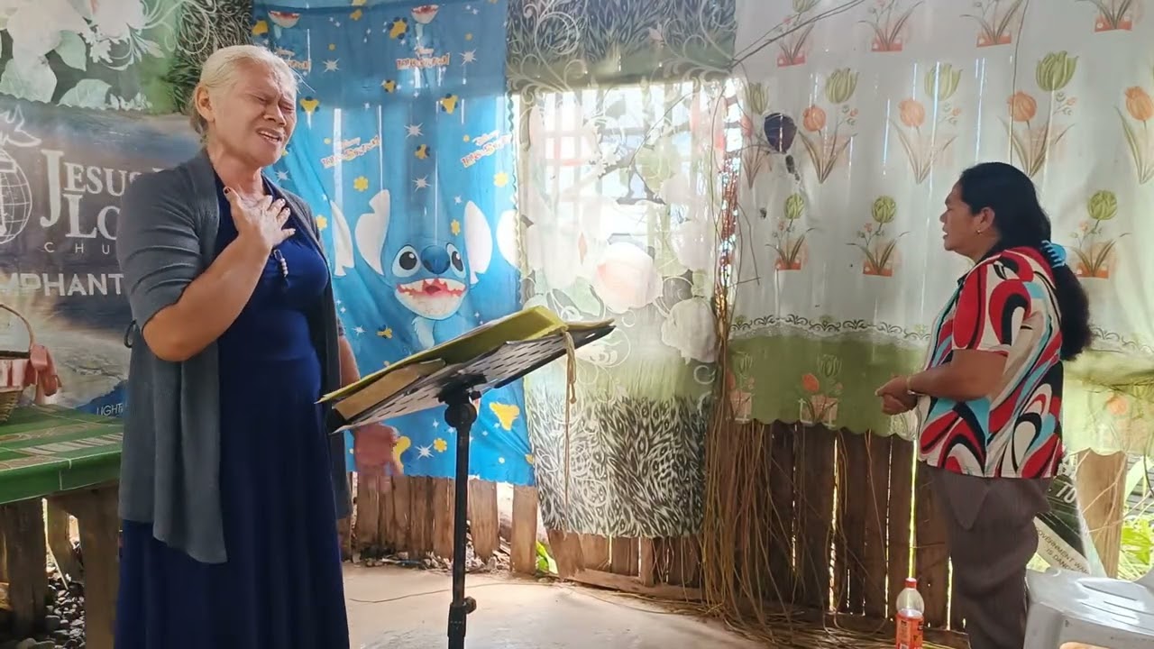 # JESUSisLORDCHURCH # SundayHealingService # SnfernandoBukidnon # Sis.Flora Ares
