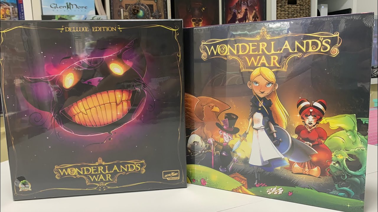 Wonderland’s War Deluxe Edition Unboxing