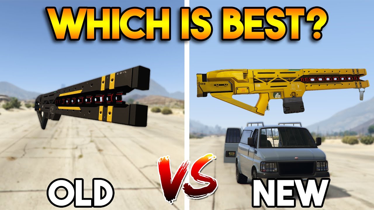 GTA 5 ONLINE : OLD RAILGUN VS NEW VAN RAILGUN (WHICH IS BEST?)