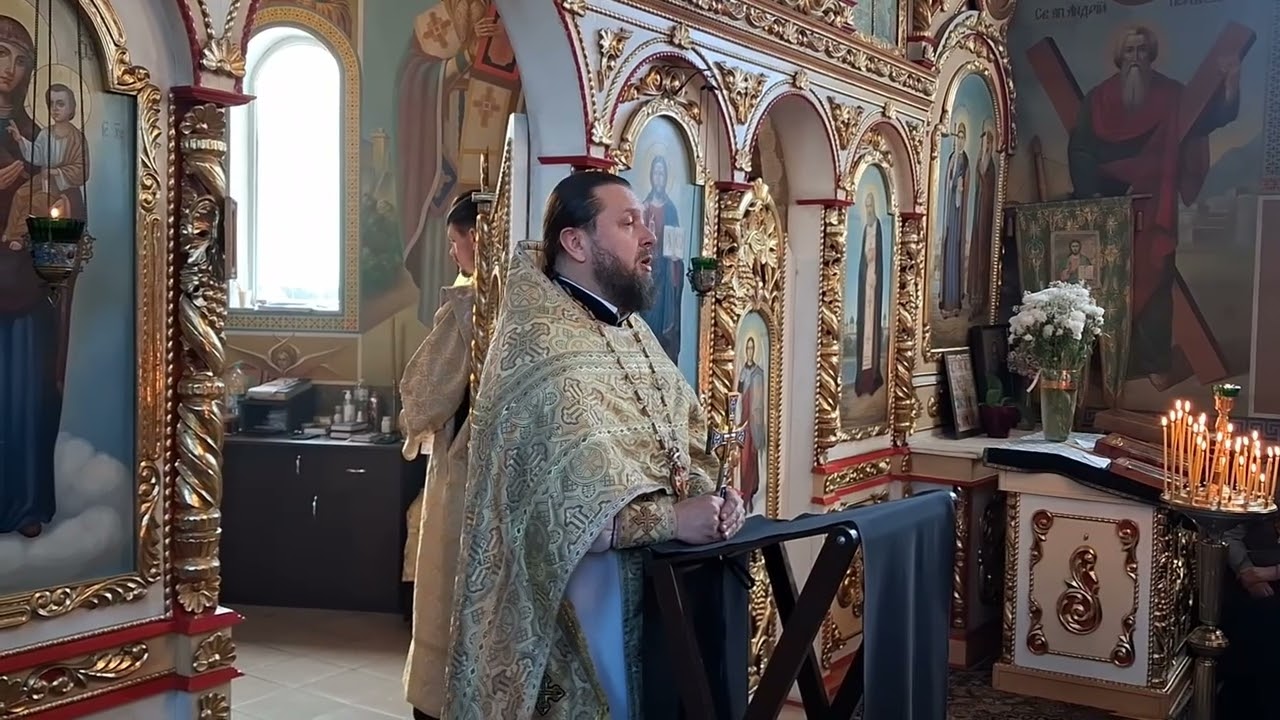 Вінниця. Храм св. прп. Серафима Саровського. Нед 1 Великого посту Торжество Православ'я. 1 бер 2026р