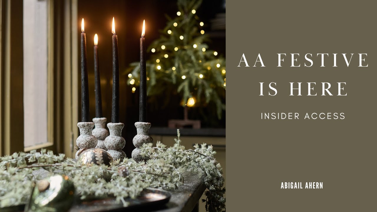 First Look at Festive | Holiday Collection at AA | Christmas Decorations | Abigail Ahern