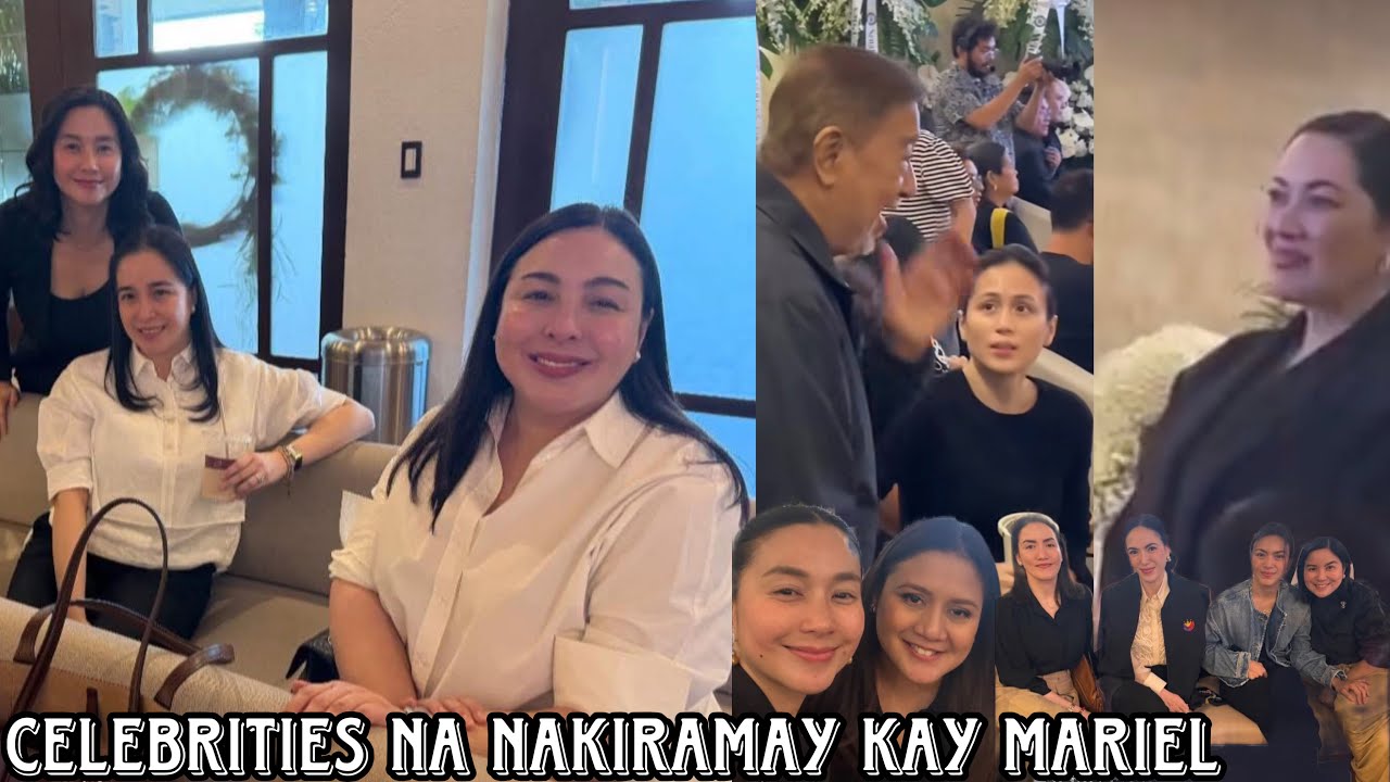MGA CELEBRITIES NA NAKIRAMAY SA WAKE NG LOLA NI MARIEL PADILLA NANDITO SIN TONI, RUFFA, MARJORIE 