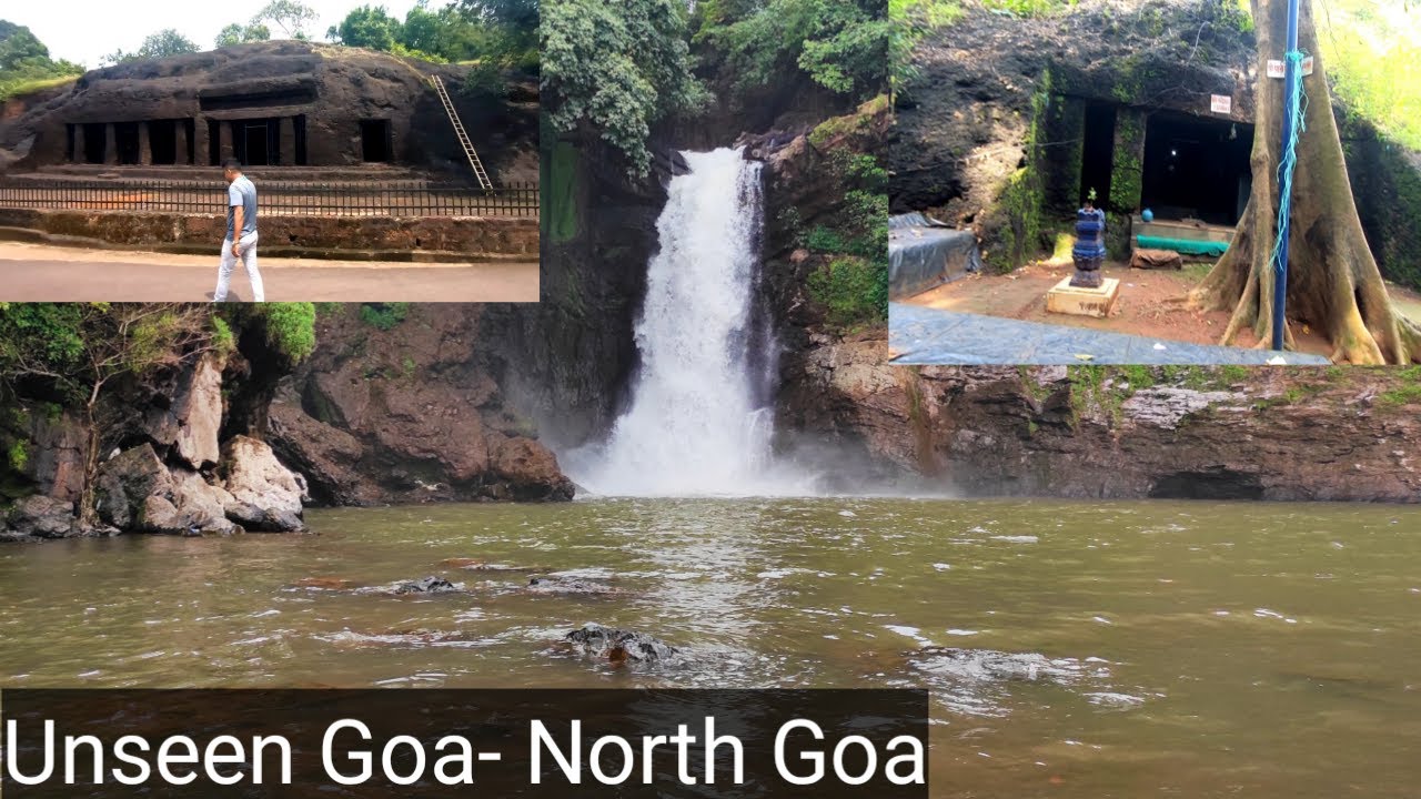 Goa 2020 I Ep. 07 I Unseen Goa I Lamgau, Arvalem Caves, (H)Arvalem waterfall, Baga Beach I North Goa