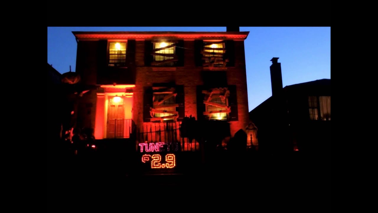 2013 Halloween Light Show: Ghosts 'n Stuff, Hard Intro