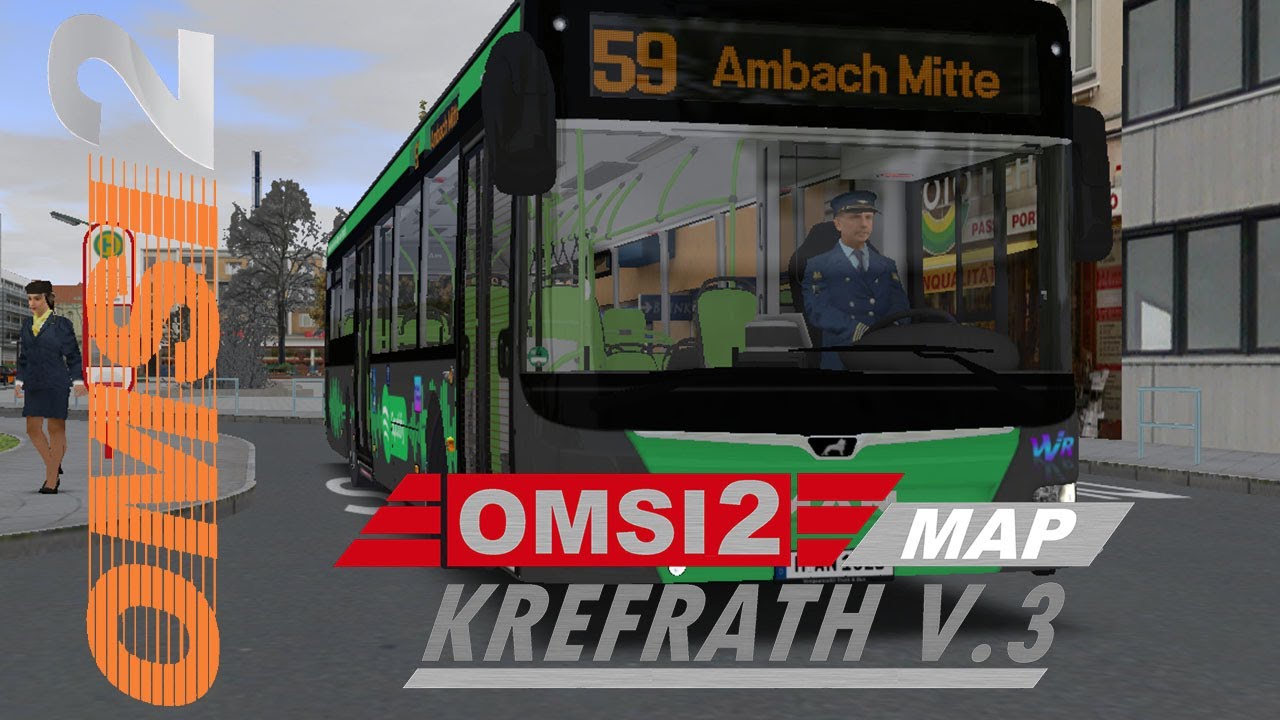 [OMSI2] 🚌 Linie 59 Krefrath | Leitstellenfahrt Live Tour 3 🚌 [MP]