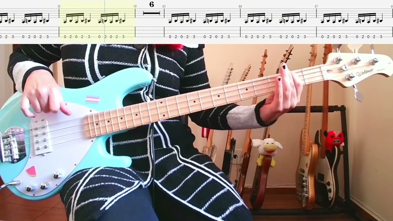 Deftones - Elite (Bass Cover With Tabs)