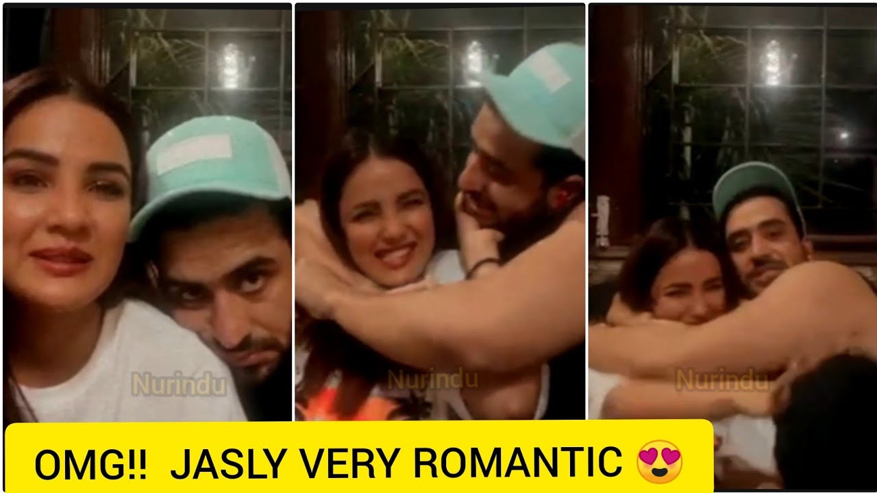 So Sweet!!  Jasmin Bhasin & Alygoni super romantic