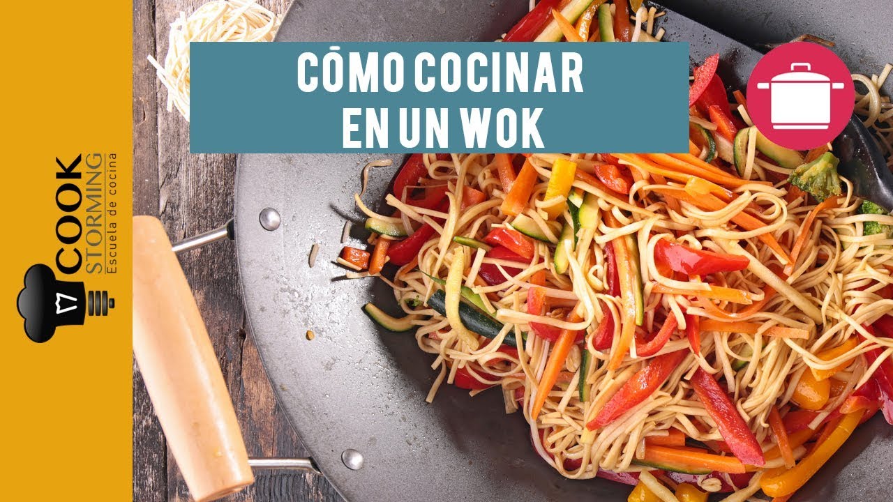 Cómo cocinar con un wok