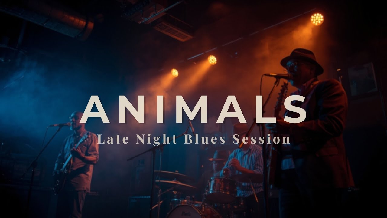 Animals – Blues Cover | Soulful Late-Night Lounge Vibe