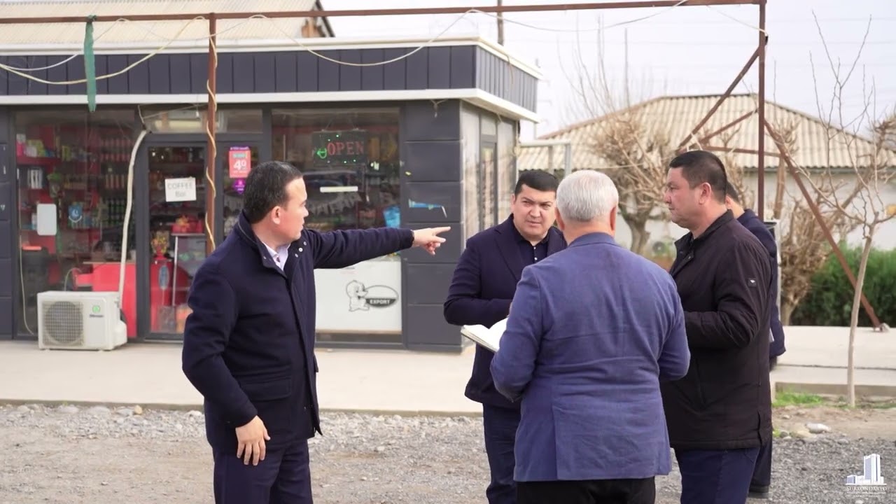 Sherobod va Angorda yo‘l hamda yo‘lbo‘yi infratuzilmasini yaxshilash vazifalari ijrosi o‘rganildi