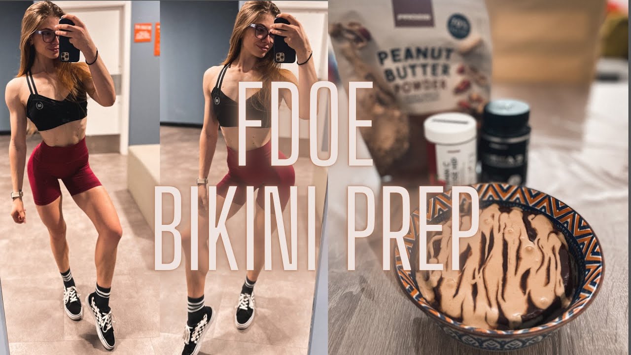 FULL DAY OF EATING - 8 days out Bikini Prep