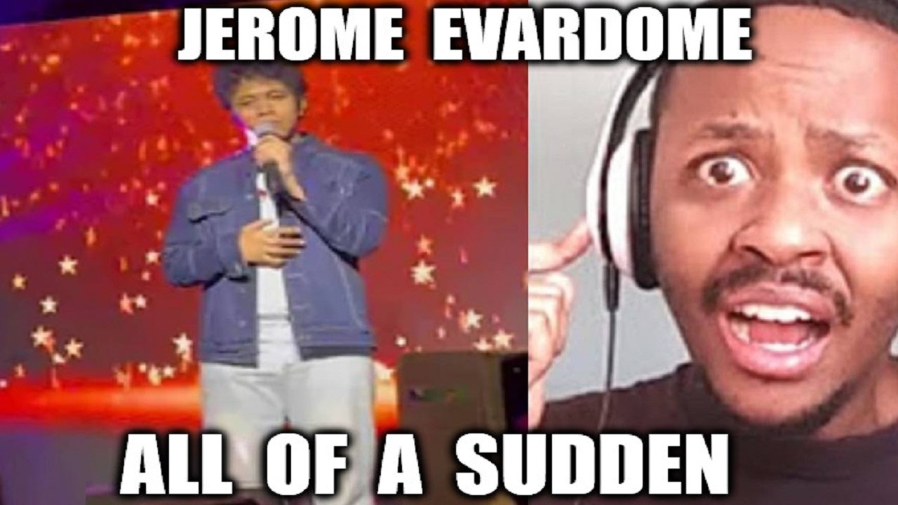 JEROME EVARDOME REACTION | All Of A Sudden (Matt Monro Cover) Live Performance