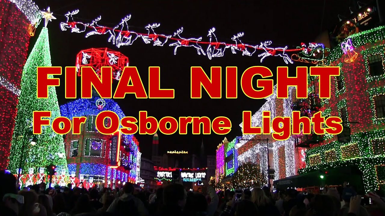Final Song and Goodbye Moment for Osborne Family Spectacle of Dancing Lights
