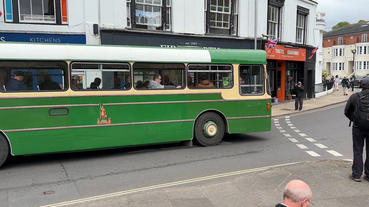 Leyland Panther / Plaxton Derwent II | UOU417H | Ex King Alfred | Route 4A | The Broadway | 05/05/25